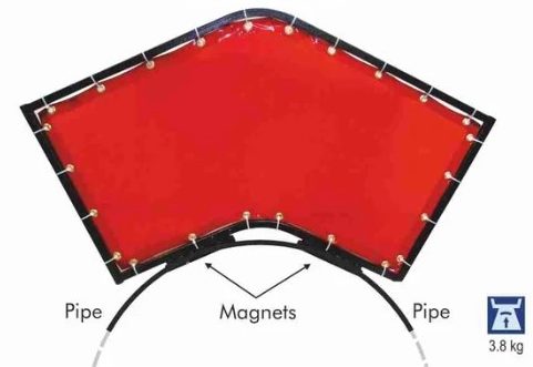 Curved Welding Screen